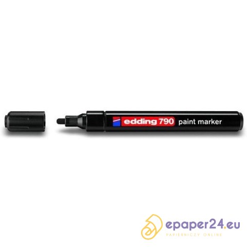 Marker olejowy Edding 790 czarny Marker olejowy Edding 790 czarny