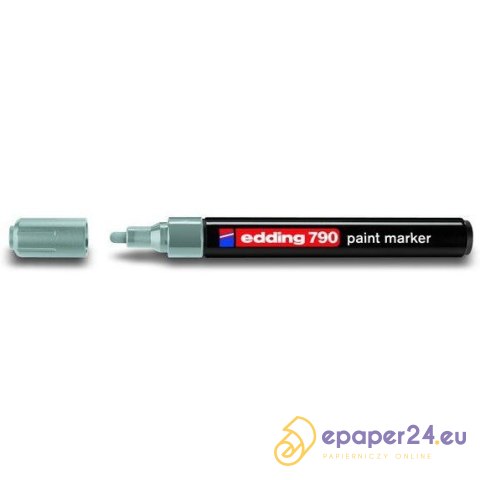 Marker olejowy Edding 790 srebrny Marker olejowy Edding 790 srebrny