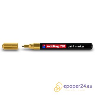 Marker olejowy Edding 791 złoty