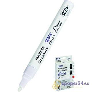 MARKER OLEJOWY GRAND BIAŁY