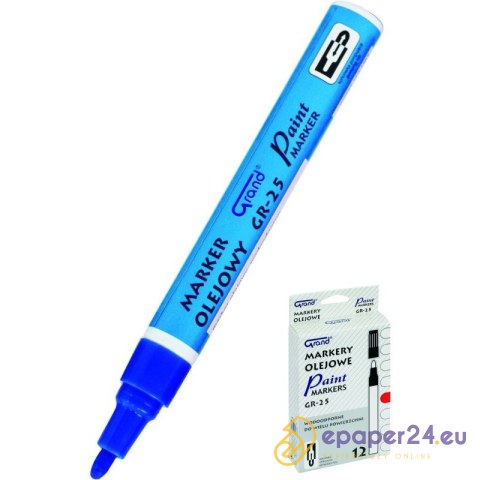 MARKER OLEJOWY GRAND NIEBIESKI MARKER OLEJOWY GRAND NIEBIESKI
