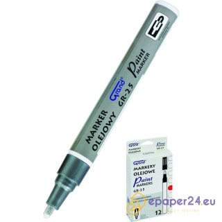 MARKER OLEJOWY GRAND SREBRNY