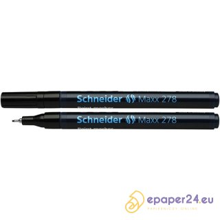 Marker olejowy Schneider Maxx 278 czarny