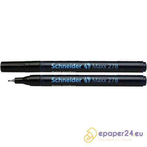 Marker olejowy Schneider Maxx 278 czarny Marker olejowy Schneider Maxx 278 czarny