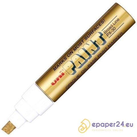 MARKER OLEJOWY UNI PAINT PX-30 ZŁOTY MARKER OLEJOWY UNI PAINT PX-30 ZŁOTY