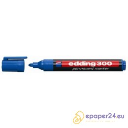 Marker permanentny Edding 300 niebieski