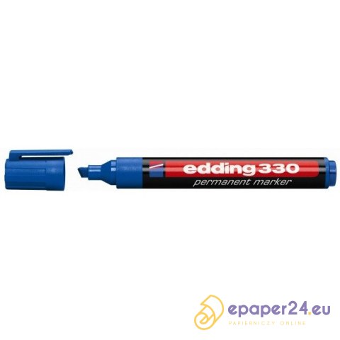 Marker permanentny Edding 330 niebieski Marker permanentny Edding 330 niebieski