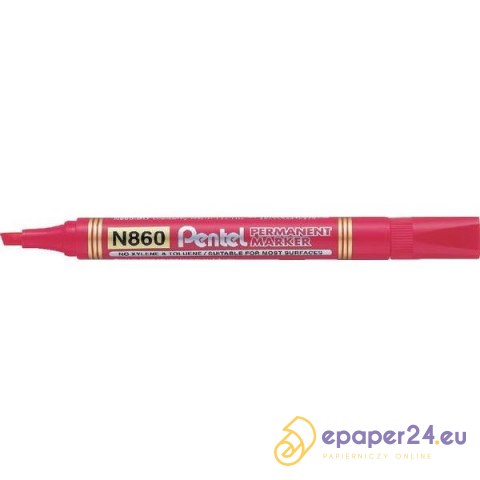 MARKER PERMANENTNY PENTEL N860 CZERWONY MARKER PERMANENTNY PENTEL N860 CZERWONY
