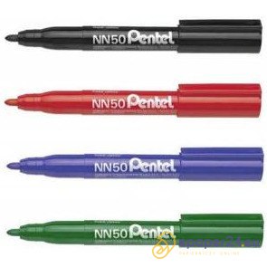 MARKER PERMANENTNY PENTEL NN50 CZERWONY MARKER PERMANENTNY PENTEL NN50 CZERWONY