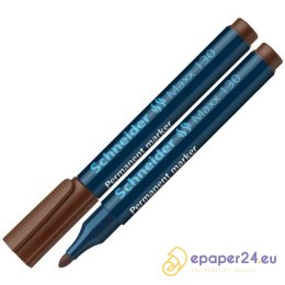 Marker permanentny Schneider Maxx 130 brązowy