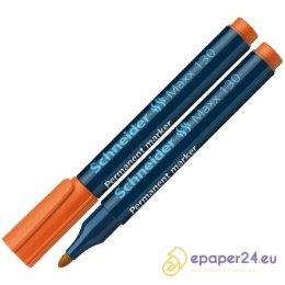 Marker permanentny Schneider Maxx 130 pomarańczowy