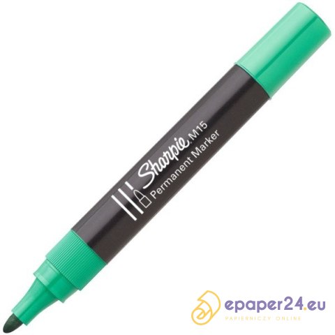 MARKER PERMANENTNY SHARPIE M15 ZIELONY MARKER PERMANENTNY SHARPIE M15 ZIELONY