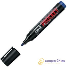 MARKER PERMANENTNY UNI PM-122 NIEBIESKI