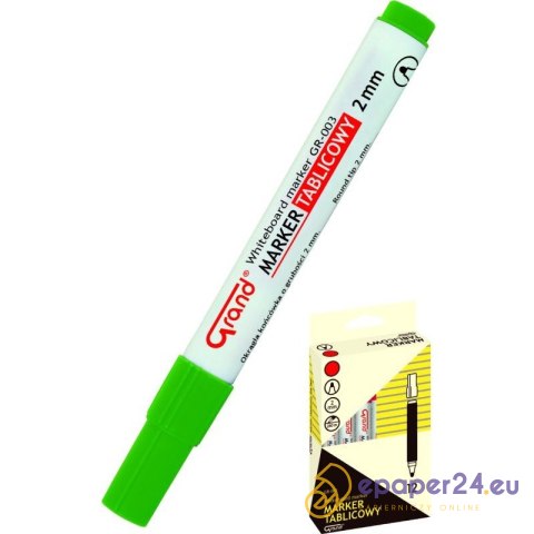 MARKER DO TABLIC GRAND GR-003 ZIELONY MARKER DO TABLIC GRAND GR-003 ZIELONY