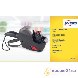 METKOWNICA AVERY 1 RZĘDOWA 8 ZNAKÓW