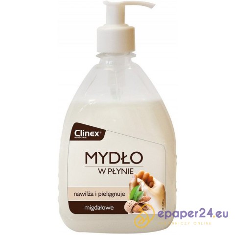 Mydło w płynie Clinex 500ml migdałowe Mydło w płynie Clinex 500ml migdałowe