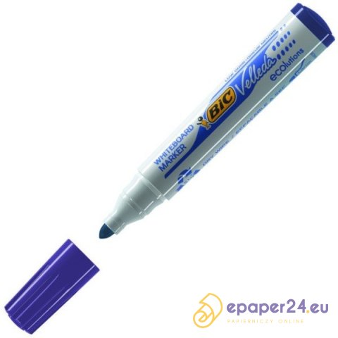 Marker do tablic BiC Velleda 1701 niebieski Marker do tablic BiC Velleda 1701 niebieski