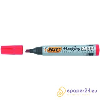 Marker permanentny BiC Marking 2300 czerwony
