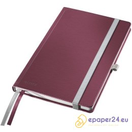 NOTATNIK LEITZ STYLE A5/80K KRATKA CZERWONY