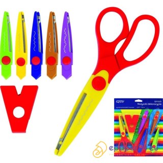 NOŻYCZKI DEKORACYJNE GRAND + 5 OSTRZY