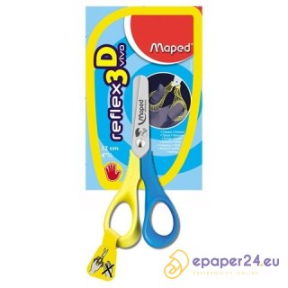NOŻYCZKI MAPED 3D VIVO 12cm DLA LEWORCZNYCH