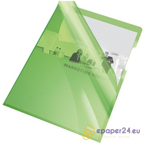 OFERTÓWKI ESSELTE "L" A4/150µm KRYSTALICZNE ZIELONE (25) OFERTÓWKI ESSELTE "L" A4/150µm KRYSTALICZNE ZIELONE (25)