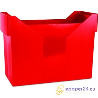 Pojemnik na teczki zawieszane Donau czerwony