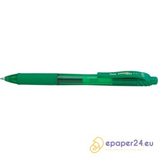 PIÓRO ŻELOWE PENTEL ENERGEL X BL107 ZIELONE