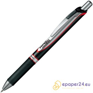 PIÓRO KULKOWE PENTEL ENERGEL BLP77 CZERWONE