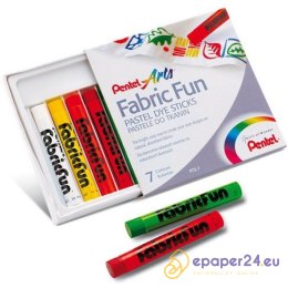 PASTELE DO TKANIN PENTEL 7 KOLORÓW