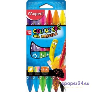 PASTELE OLEJNE MAPED 12 KOLORÓW