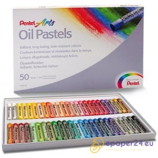PASTELE OLEJNE PENTEL 50 KOLORÓW