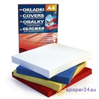 OKŁADKI DO BINDOWNICY A4 SKÓROPODOBNE BRĄZOWE (100