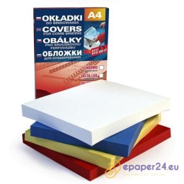 OKŁADKI DO BINDOWNICY A4 SKÓROPODOBNE GRANATOWE (100)