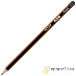 OŁÓWEK DREWNIANY MAPED BLACK'PEPS B BEZ GUMKI