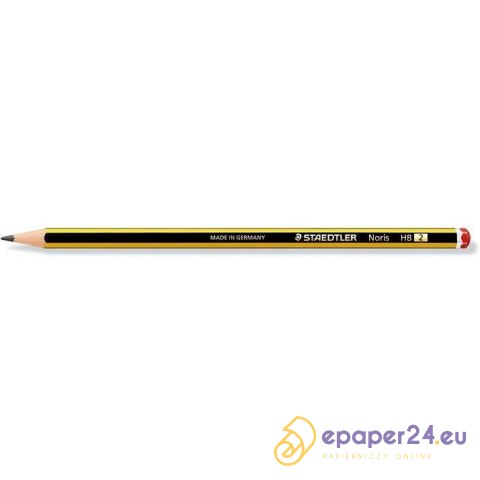 OŁÓWEK STAEDTLER NORIS 2H BEZ GUMKI OŁÓWEK STAEDTLER NORIS 2H BEZ GUMKI
