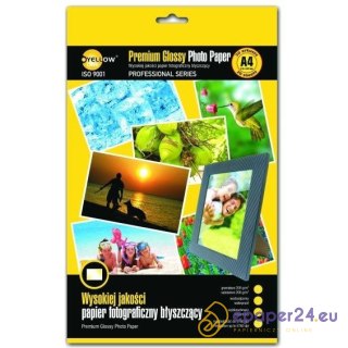 PAPIER FOTO YELLOW ONE A4 200g PREMIUM BŁYSK (20)