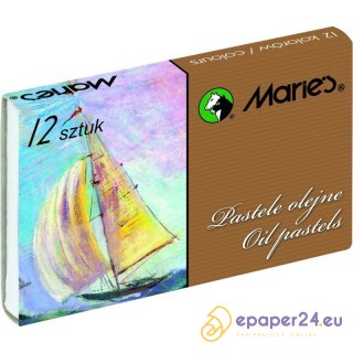 PASTELE OLEJNE MARIE'S 12 KOLORÓW
