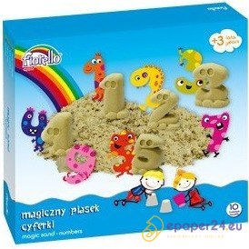 PIASEK MAGICZNY FIORELLO 600g CYFERKI