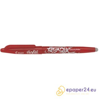 PIÓRO WYMAZYWALNE PILOT FRIXION BALL CZERWONE