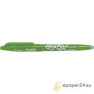 PIÓRO WYMAZYWALNE PILOT FRIXION BALL JASNOZIELONE