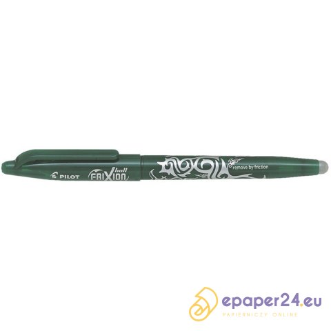 PIÓRO WYMAZYWALNE PILOT FRIXION BALL ZIELONE PIÓRO WYMAZYWALNE PILOT FRIXION BALL ZIELONE