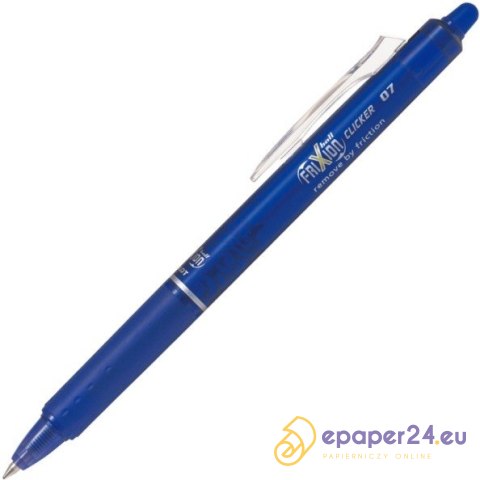 PIÓRO WYMAZYWALNE PILOT FRIXION CLICKER NIEBIESKIE PIÓRO WYMAZYWALNE PILOT FRIXION CLICKER NIEBIESKIE