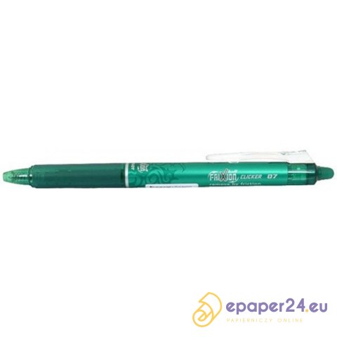 PIÓRO WYMAZYWALNE PILOT FRIXION CLICKER ZIELONE PIÓRO WYMAZYWALNE PILOT FRIXION CLICKER ZIELONE
