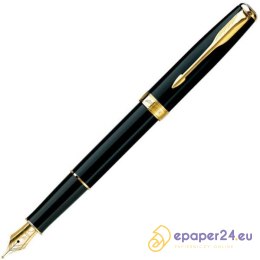 PIÓRO WIECZNE PARKER SONNET LAKA CZARNA GT