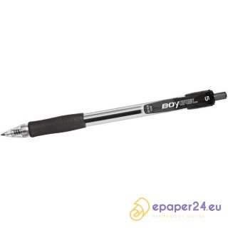 PIÓRO ŻELOWE RYSTOR BOY-GEL BG-EKO CZARNE