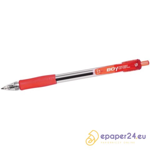 PIÓRO ŻELOWE RYSTOR BOY-GEL BG-EKO CZERWONE PIÓRO ŻELOWE RYSTOR BOY-GEL BG-EKO CZERWONE