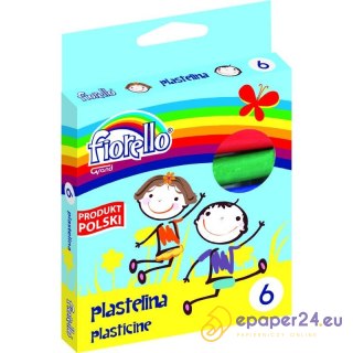 PLASTELINA FIORELLO 16g x6 KOLORÓW