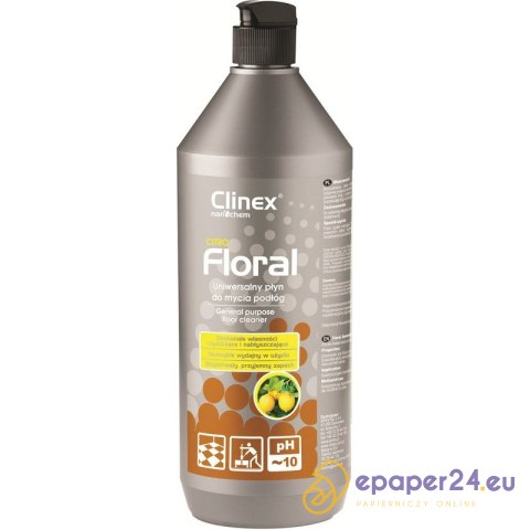 Płyn Clinex Floral Citro 1L (do mycia podłóg) Płyn Clinex Floral Citro 1L (do mycia podłóg)