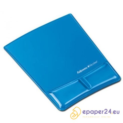 PODKŁADKA POD MYSZ FELLOWES HEALTH-V NIEBIESKA PODKŁADKA POD MYSZ FELLOWES HEALTH-V NIEBIESKA